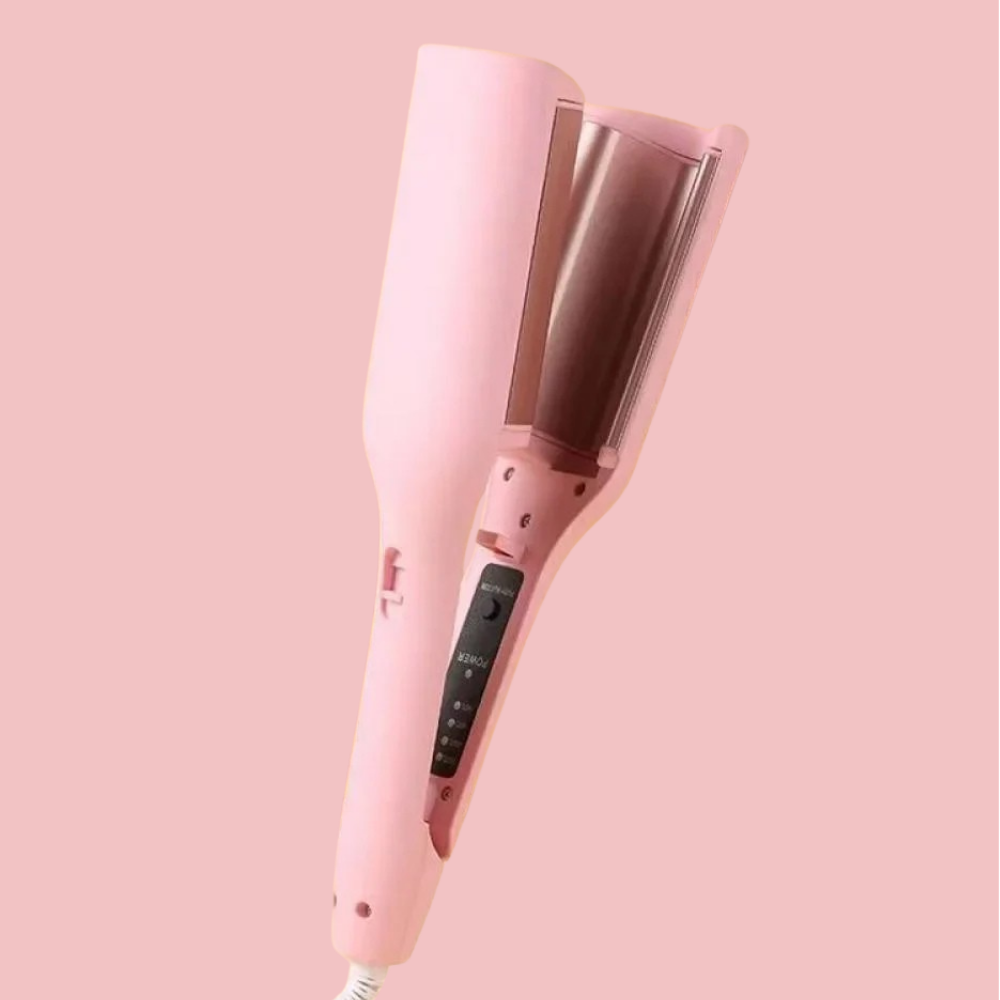 JenaRise WaveStyler – Fer à boucler céramique 32 mm effet wavy rapide & réglable