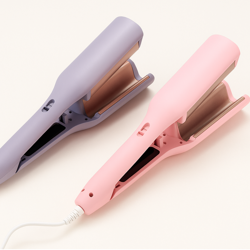 JenaRise WaveStyler – Fer à boucler céramique 32 mm effet wavy rapide & réglable